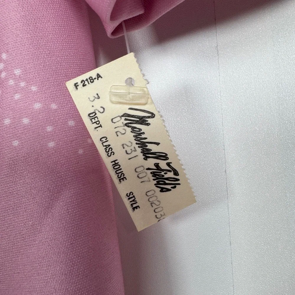 VTG TV Loungers Pink L Floral Zip Robe House Coat Dress 70s Hippie‎ Boho Kimono